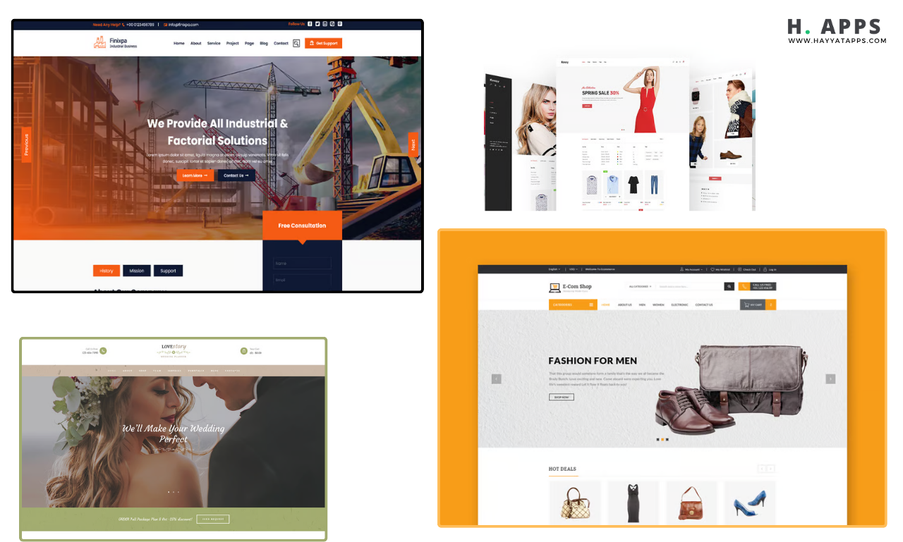 website developers for small business